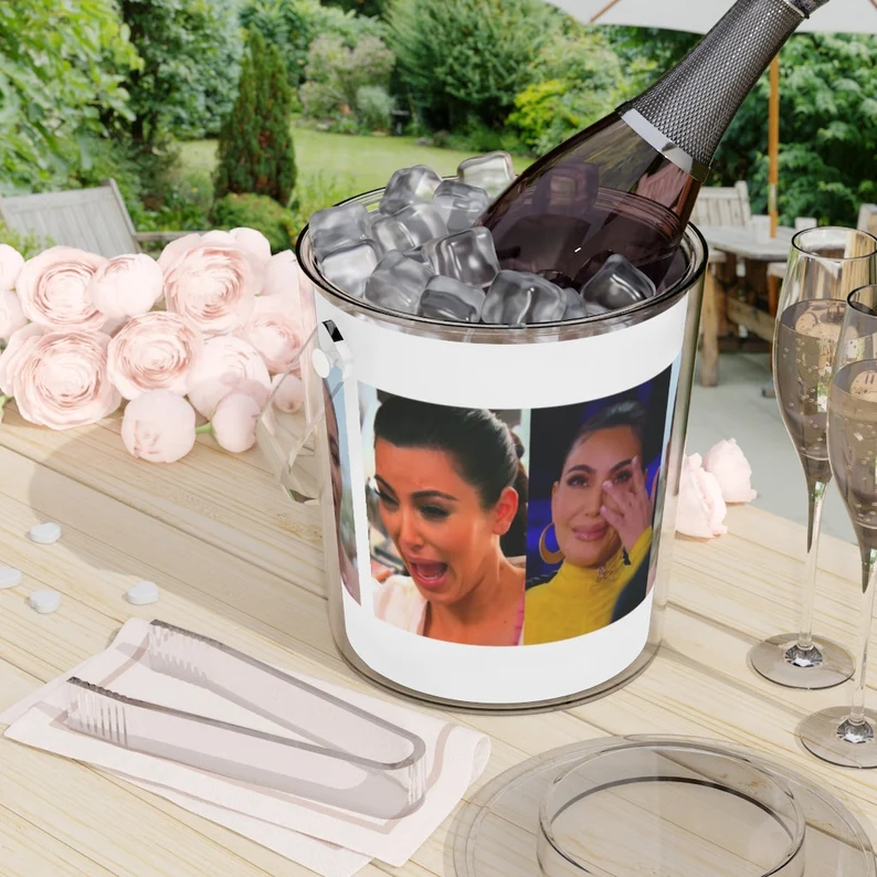 Kim Kardashian Wine Ice Bucket