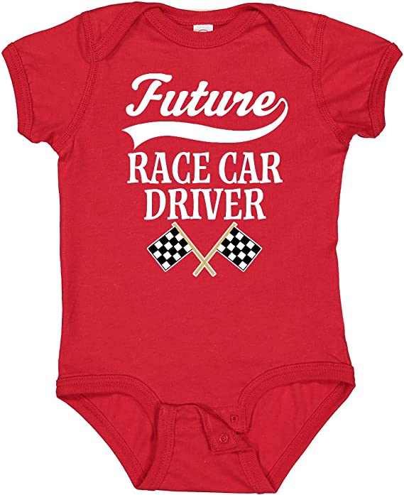 Future Race Car Driver Baby Bodysuit
