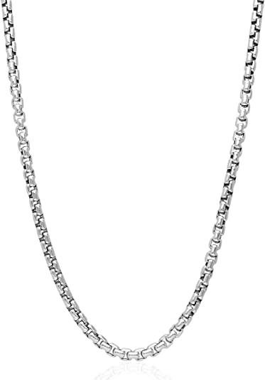 Sterling Silver Heavy-Duty Necklace Chains