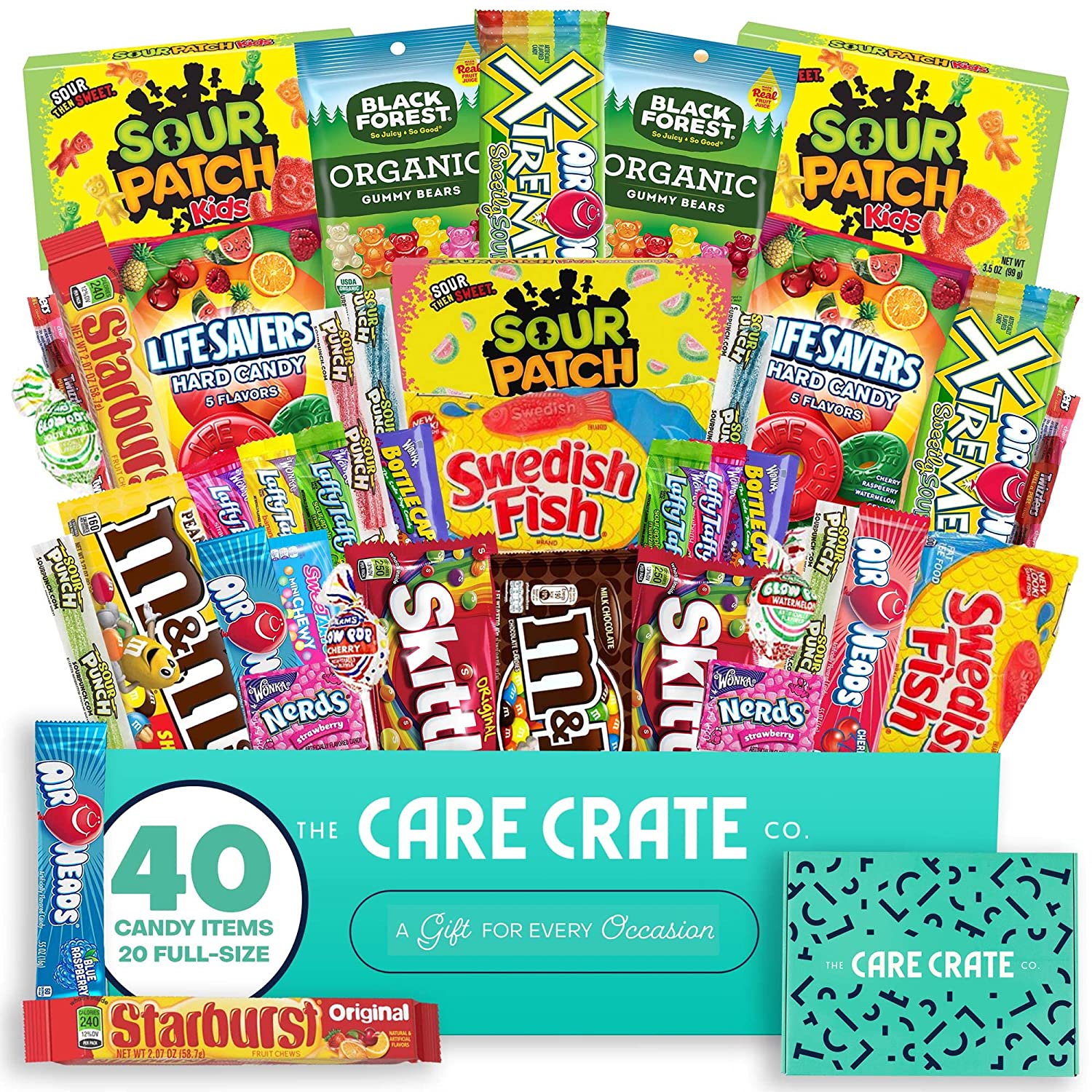 The Care Crate Ultimate Candy Snack Box Care Package